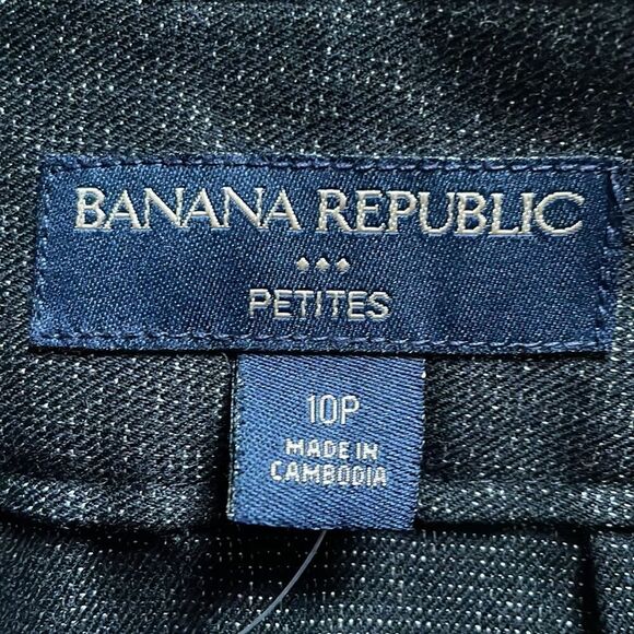 Banana Republic Petite Black Pencil Skirt NWT - Picture 3 of 7